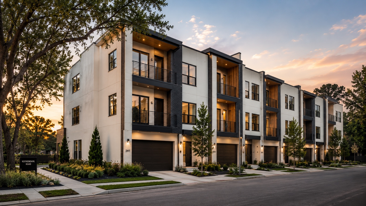 Ground-up residential development